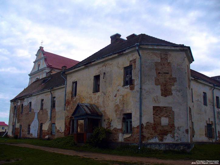 Holszany. Kościół Św. Jana Chrzciciela i klasztor OFM