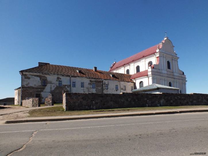 Holszany. Kościół Św. Jana Chrzciciela i klasztor OFM