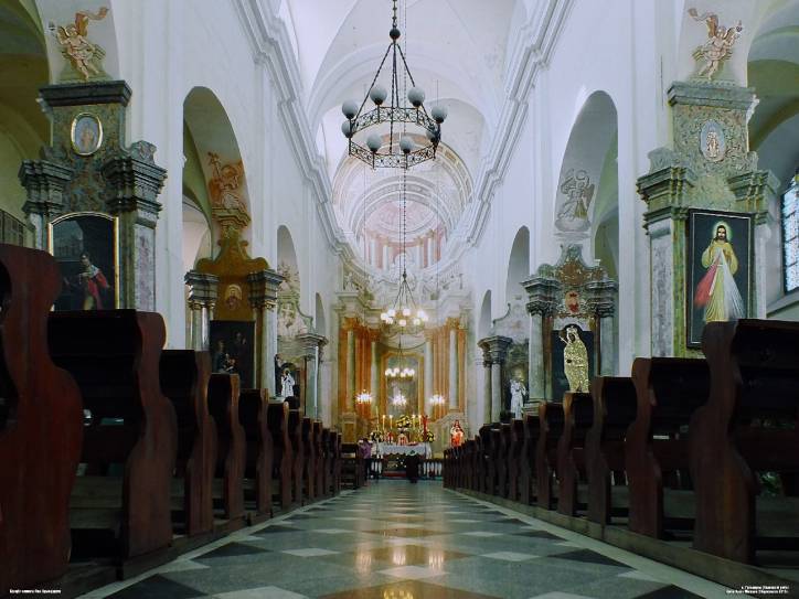 Holszany. Kościół Św. Jana Chrzciciela i klasztor OFM