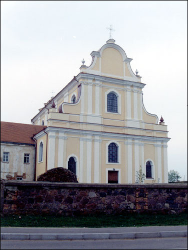 Holszany. Kościół Św. Jana Chrzciciela i klasztor OFM