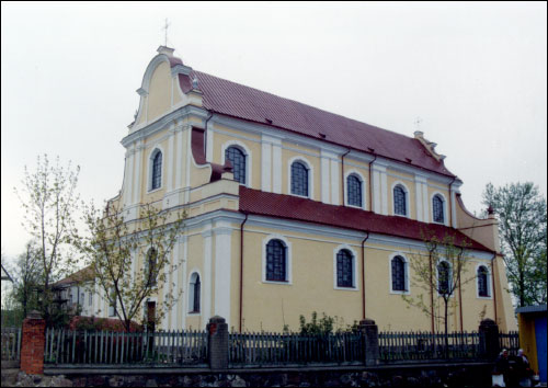 Holszany. Kościół Św. Jana Chrzciciela i klasztor OFM