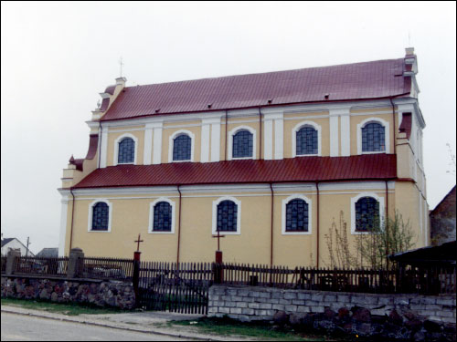 Holszany. Kościół Św. Jana Chrzciciela i klasztor OFM