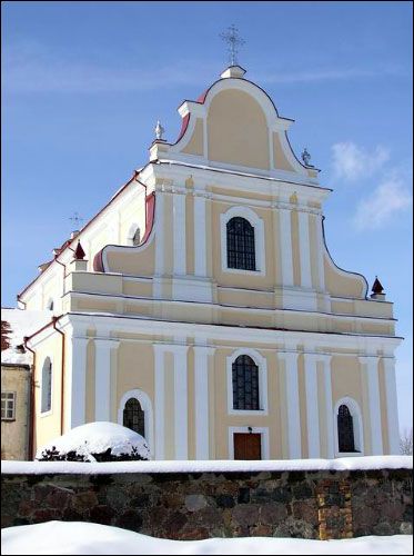 Holszany. Kościół Św. Jana Chrzciciela i klasztor OFM