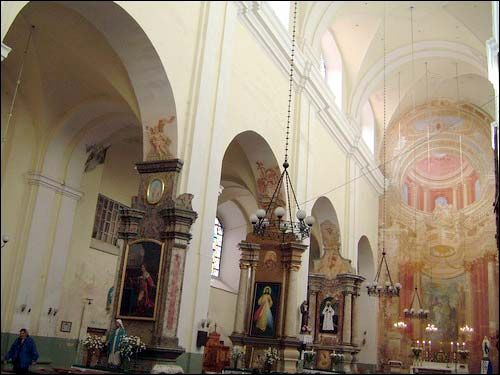 Holszany. Kościół Św. Jana Chrzciciela i klasztor OFM