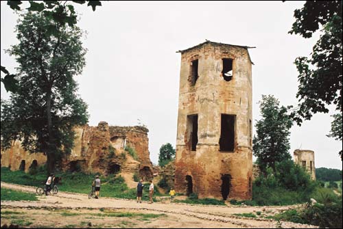  -  Замок Сапегов, руины. Руины гольшанского замка