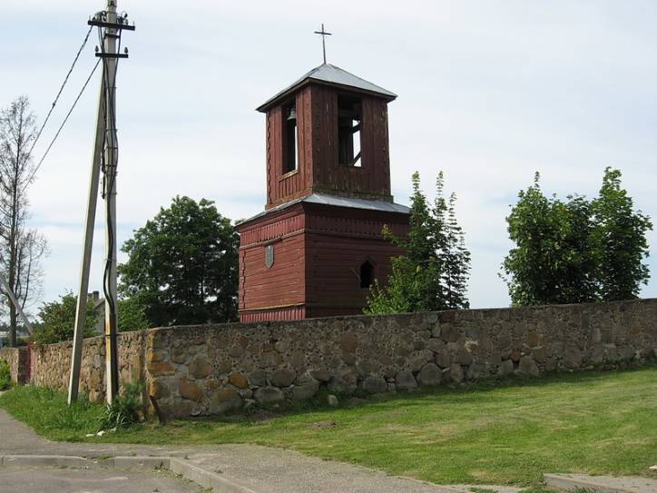 Graużyszki.  Dzwonnica 