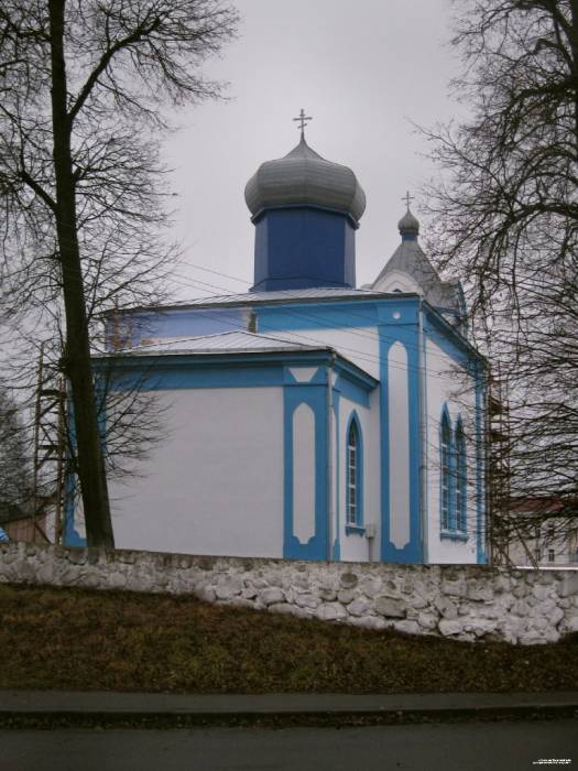 Alekšycy. Orthodox church of the Protection of the Holy Virgin