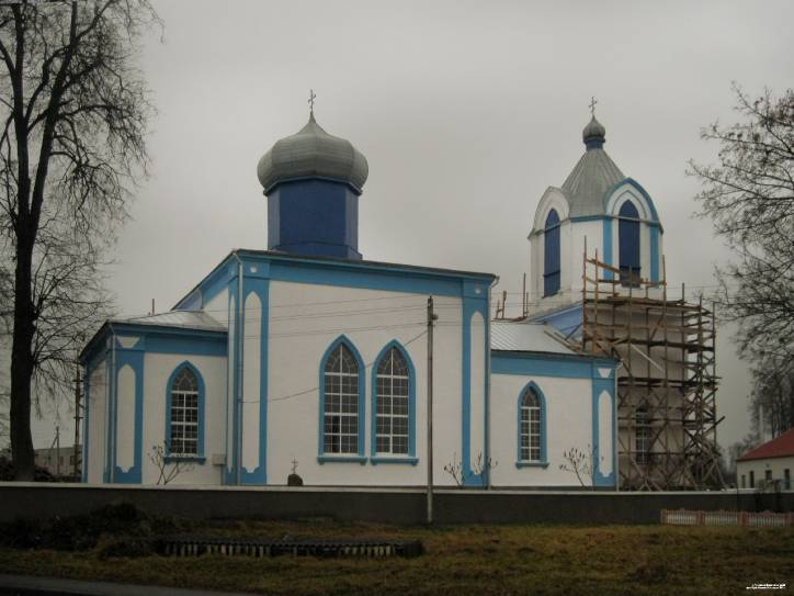 Alekšycy. Orthodox church of the Protection of the Holy Virgin