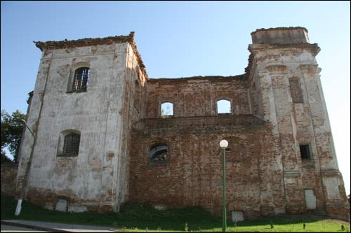  - Catholic church of the Visitation of the Blessed Virgin Mary. Side view