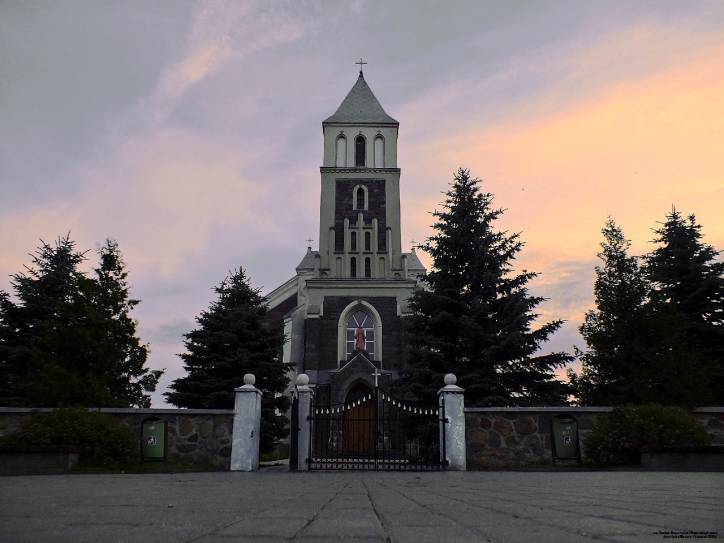 Bierastavica Vialikaja. Catholic church of the Transfiguration of the Lord