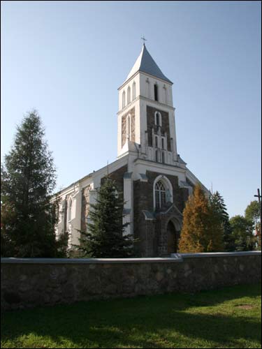 Bierastavica Vialikaja. Catholic church of the Transfiguration of the Lord