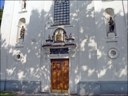  - Kościół Wniebowzięcia NMP. Fasada główna, fragment