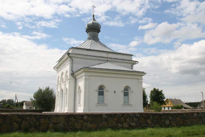 Orthodox church of the Birth of the Virgin . View from the east  - Orthodox church of the Birth of the Virgin. View from the east