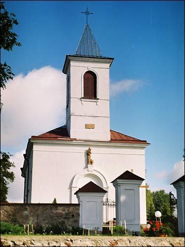 Adamavičy. Catholic church of the Assumption of the Blessed Virgin Mary