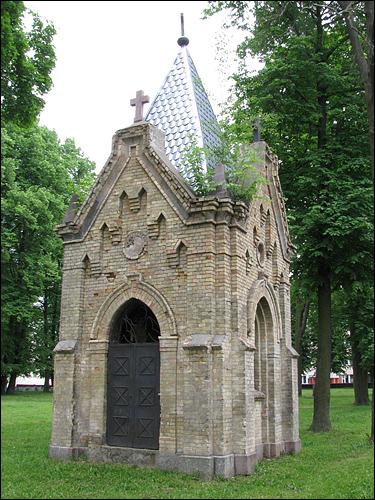 Гродна. Капліца-пахавальня А. Руссау