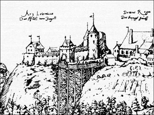  -  Стары замак. Гарадзенскі замак ў XIV-XVI ст. Рэканструкцыя