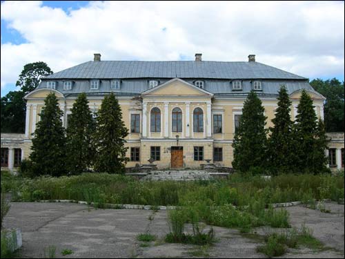  - Палацава-паркавы ансамбль Валовічаў. Палац. Галоўны фасад