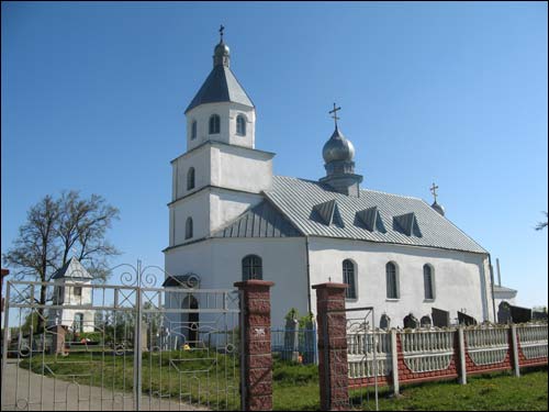 Svisłač. Orthodox church of the Exaltation of the Holy Cross