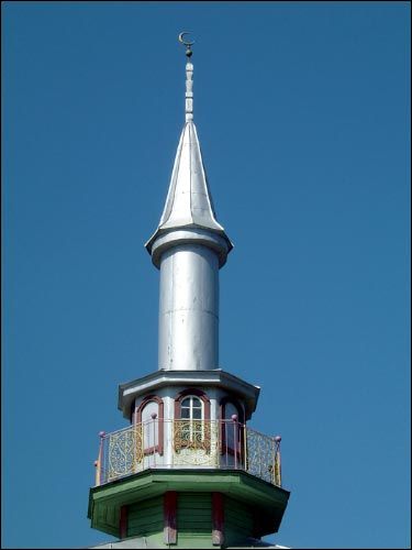 Мінарэт. Фрагмент Іўе. Мячэць