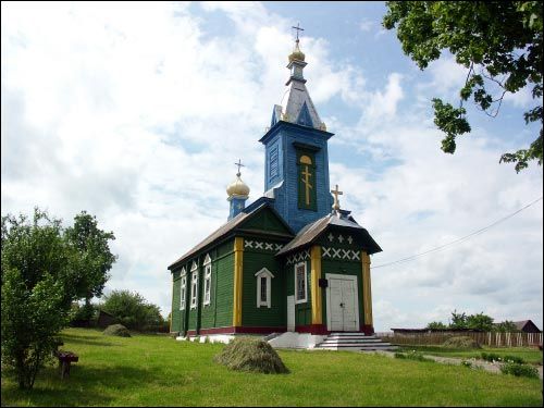 Жухавічы Малыя.  Царква Святога Іаана Прадцечы