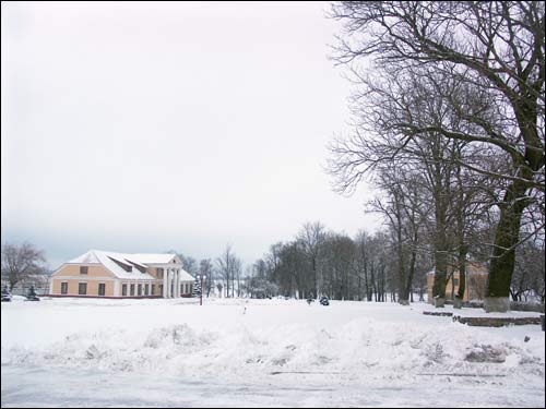  - Manor of Romer. View at the manor-house and park