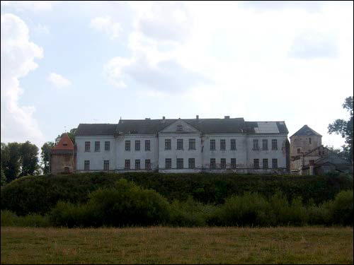 Lubcz.  Zamek Radziwiłłów