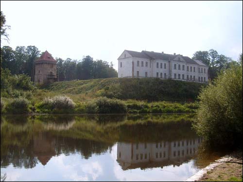 Lubcz.  Zamek Radziwiłłów