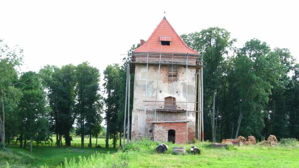 Lubcz.  Zamek Radziwiłłów