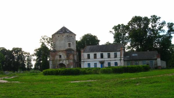 Lubcz.  Zamek Radziwiłłów