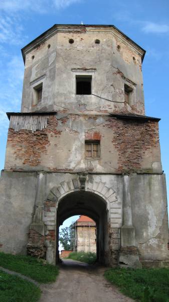 Lubcz.  Zamek Radziwiłłów