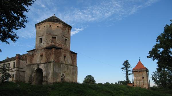 Lubcz.  Zamek Radziwiłłów