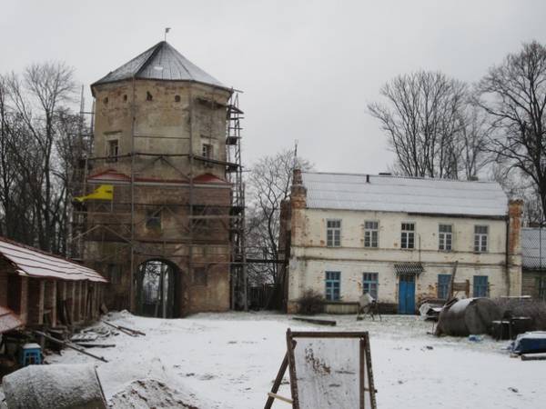 Lubcz.  Zamek Radziwiłłów