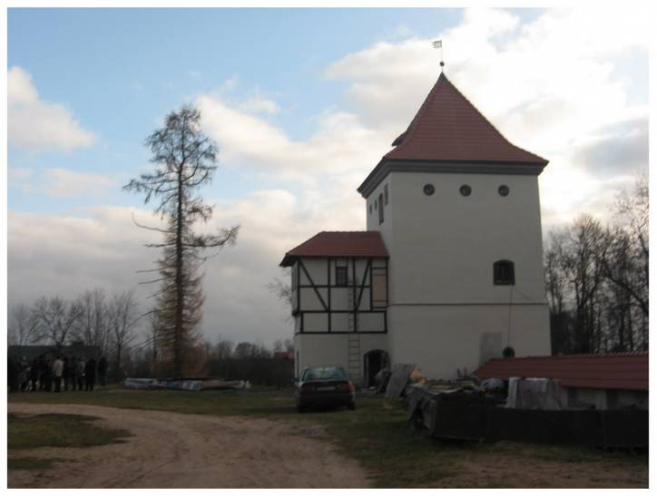 Lubcz.  Zamek Radziwiłłów