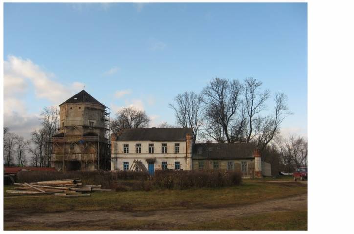 Lubcz.  Zamek Radziwiłłów