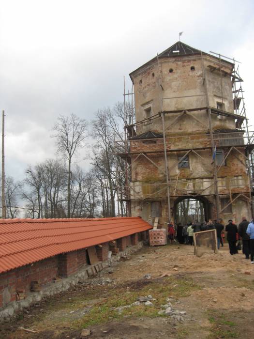 Lubcz.  Zamek Radziwiłłów