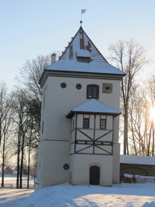 Lubcz.  Zamek Radziwiłłów