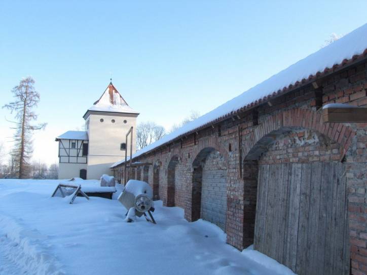 Lubcz.  Zamek Radziwiłłów