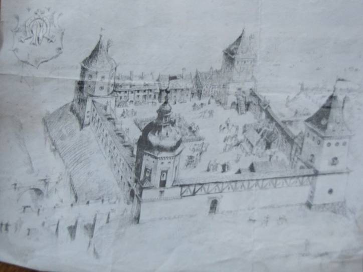 Lubcz.  Zamek Radziwiłłów