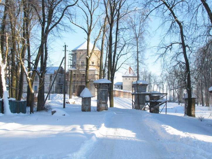 Lubcz.  Zamek Radziwiłłów