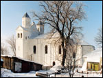 Navahrudak.  Orthodox church of St. Barys And St. Hlieb