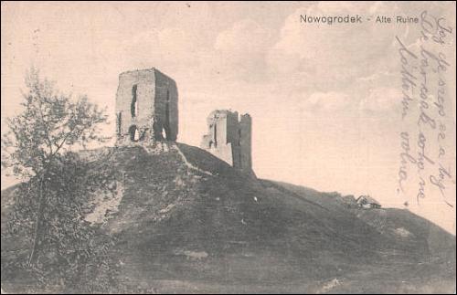 Навагрудак.  Навагрудскі замак, руіны