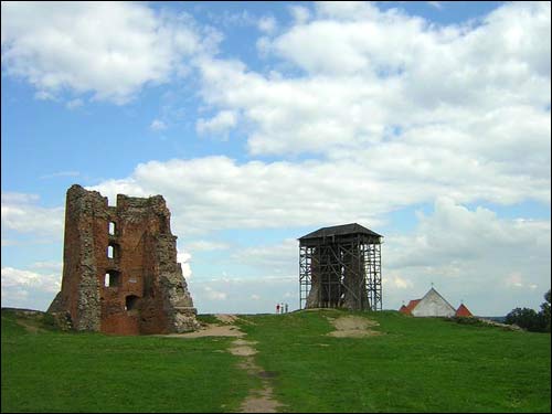 Навагрудак.  Навагрудскі замак, руіны