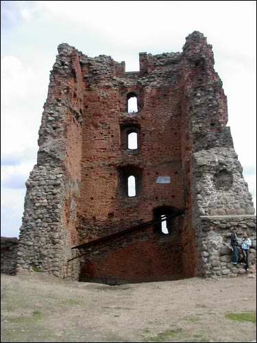 Навагрудак.  Навагрудскі замак, руіны