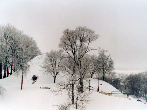 Navahrudak.  Adam Mickievič mound