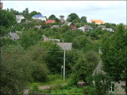  - Могілкі габрэйскія. Погляд на горад з могілак