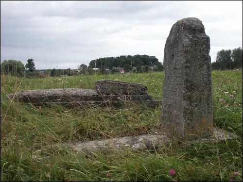  - Cmentarz żydowski. Nagrobki; ocalały i zniszczone