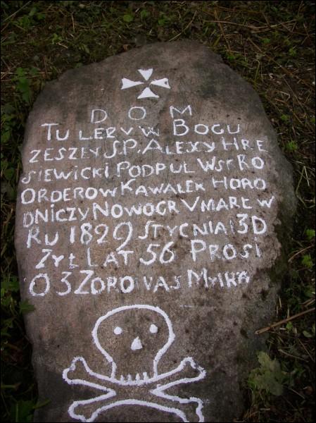 Nowogródek. Cmentarz stary chrześcijański