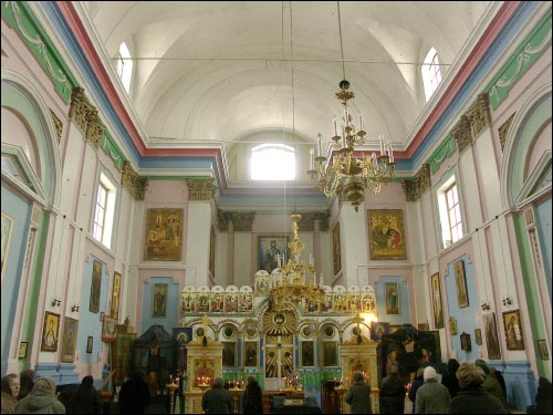  - Царква Святога Дзмітрыя Салунскага. Інтэр'ер