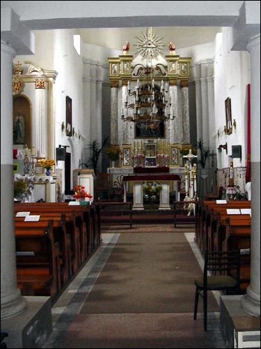  - Костёл Воздвижения Креста Господня. Интерьер