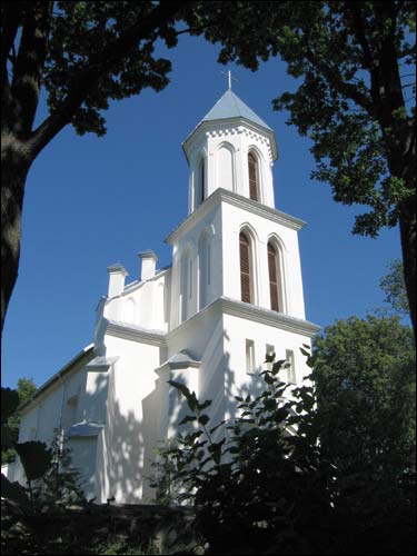 Вселюб. Костёл Воздвижения Креста Господня